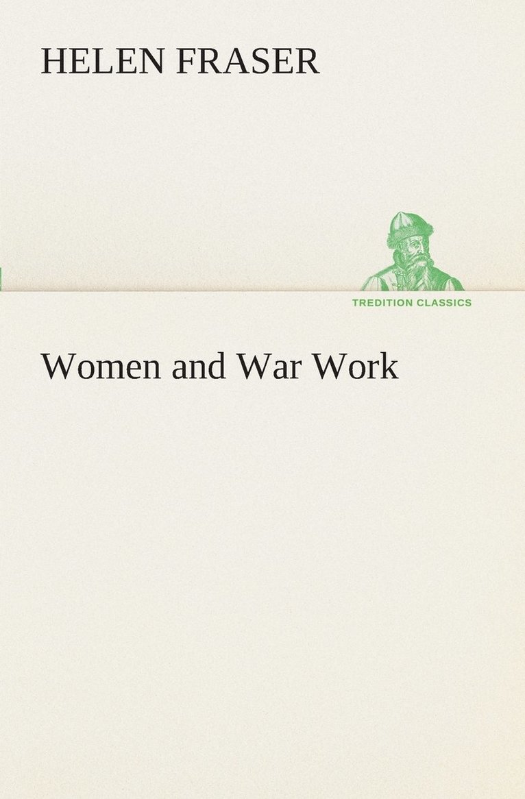 Women and War Work 1