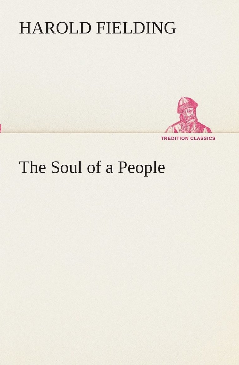 The Soul of a People 1