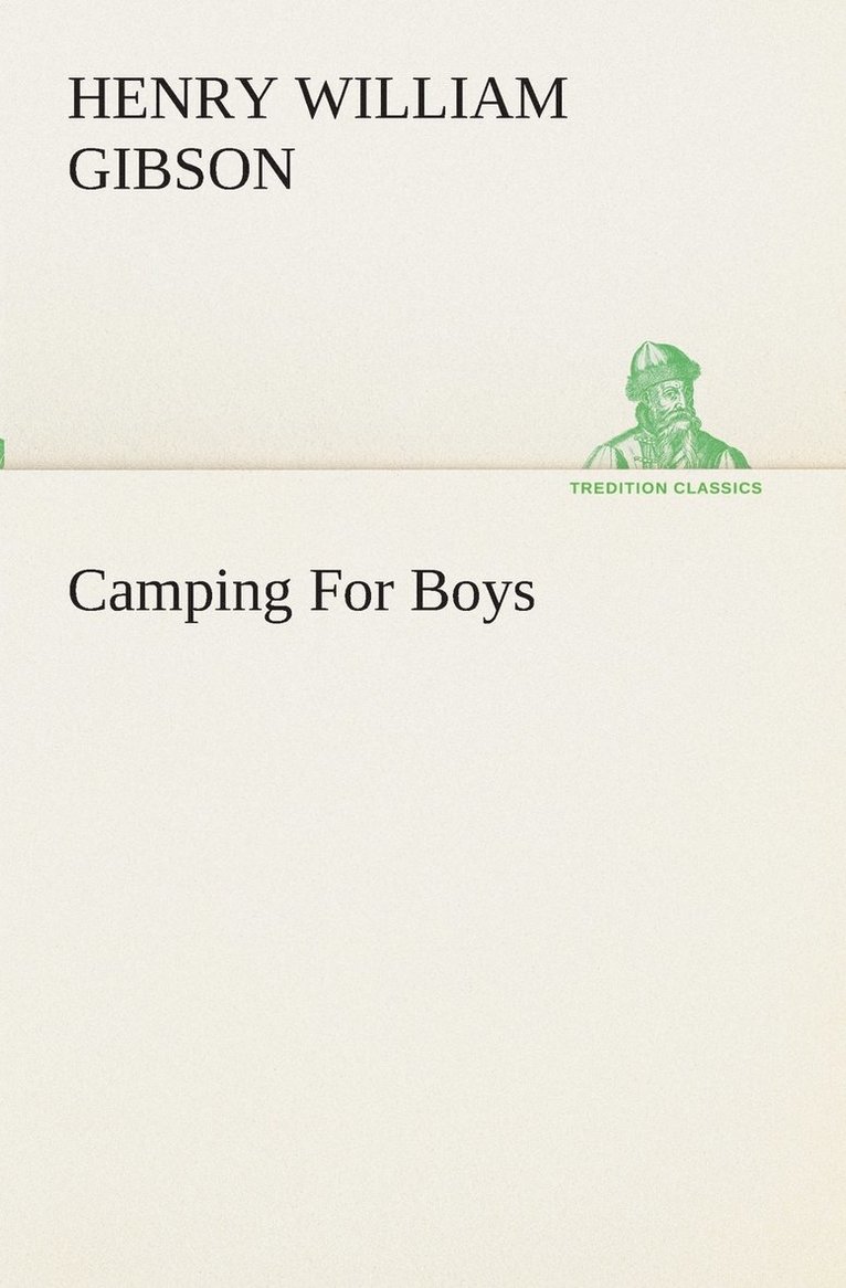 Camping For Boys