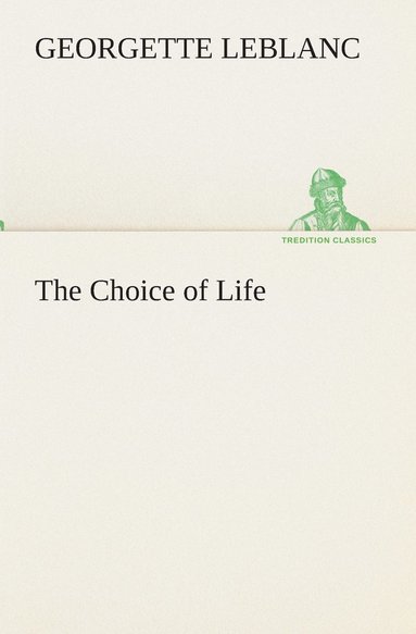 bokomslag Choice of Life