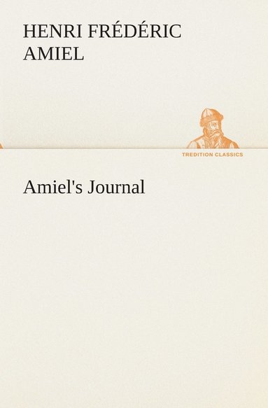 bokomslag Amiel's Journal