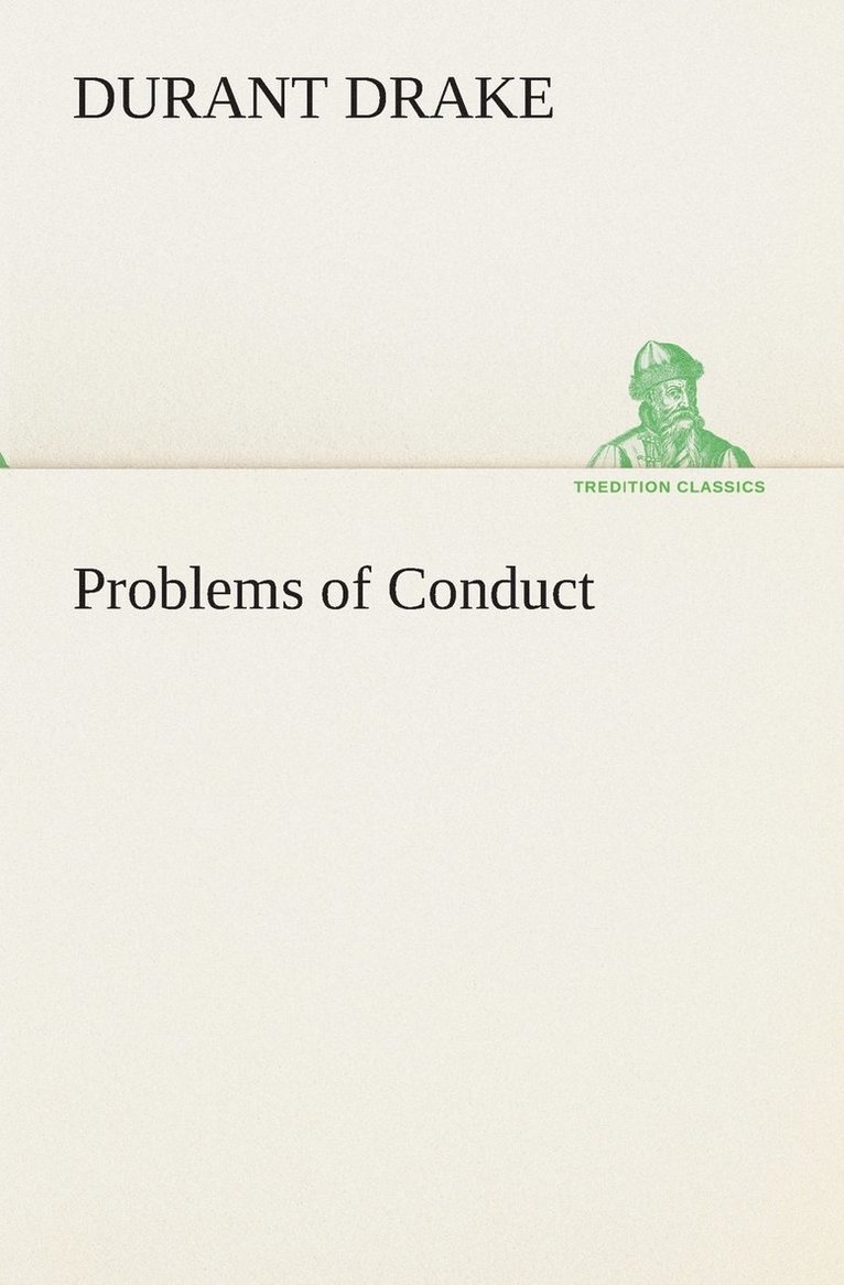 Problems of Conduct