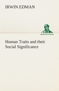 bokomslag Human Traits and their Social Significance