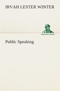 bokomslag Public Speaking