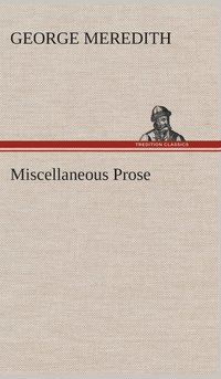 bokomslag Miscellaneous Prose