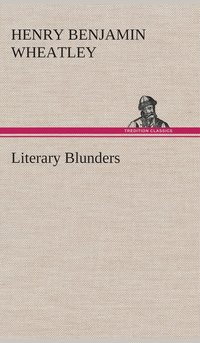 bokomslag Literary Blunders