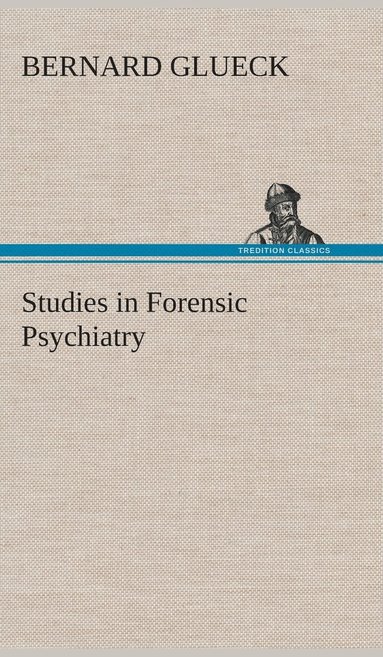 bokomslag Studies in Forensic Psychiatry