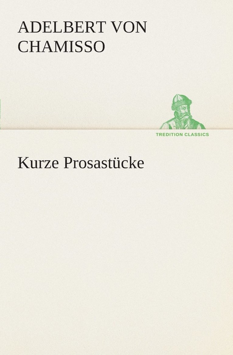 Kurze Prosastcke 1