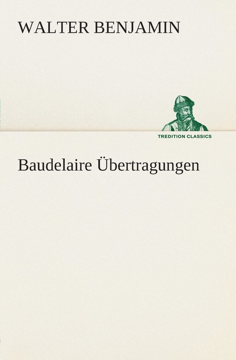 Baudelaire bertragungen 1