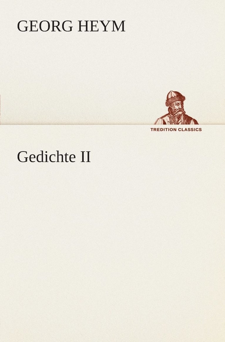 Gedichte II 1