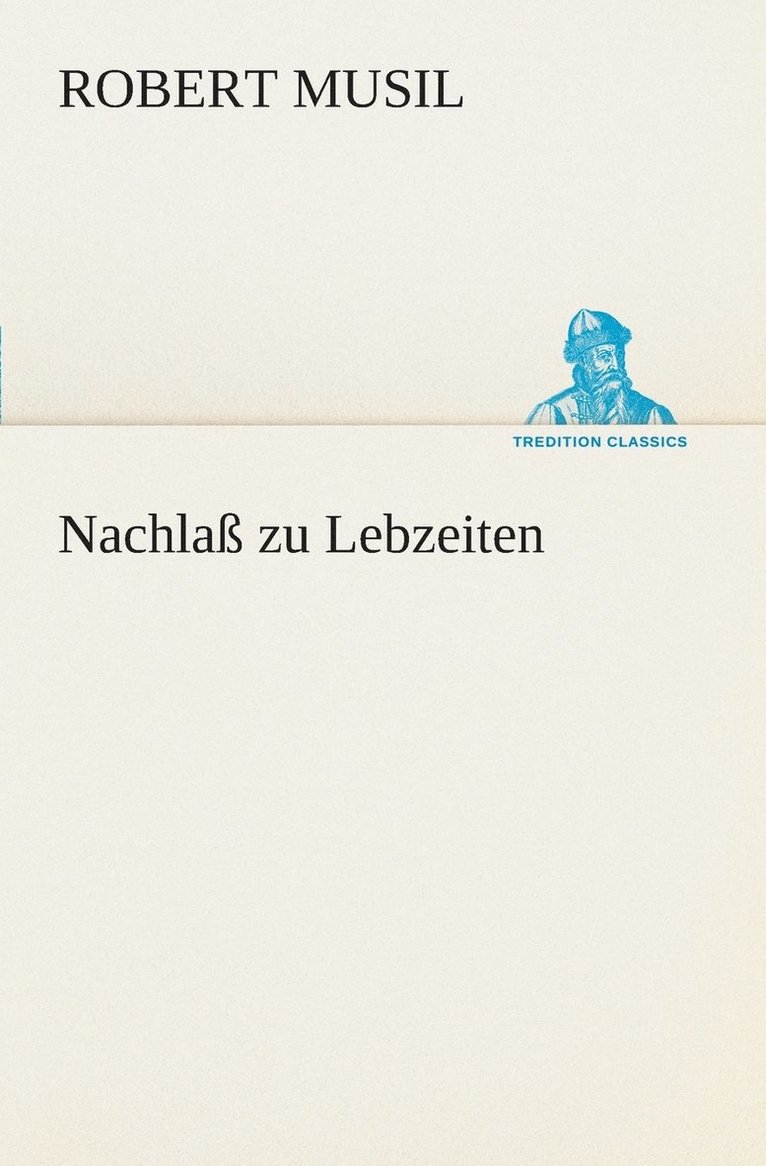 Nachla zu Lebzeiten 1