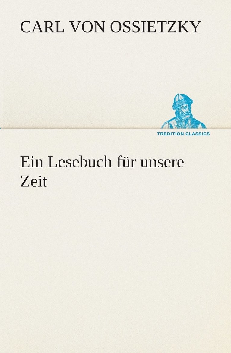 Ein Lesebuch fr unsere Zeit 1