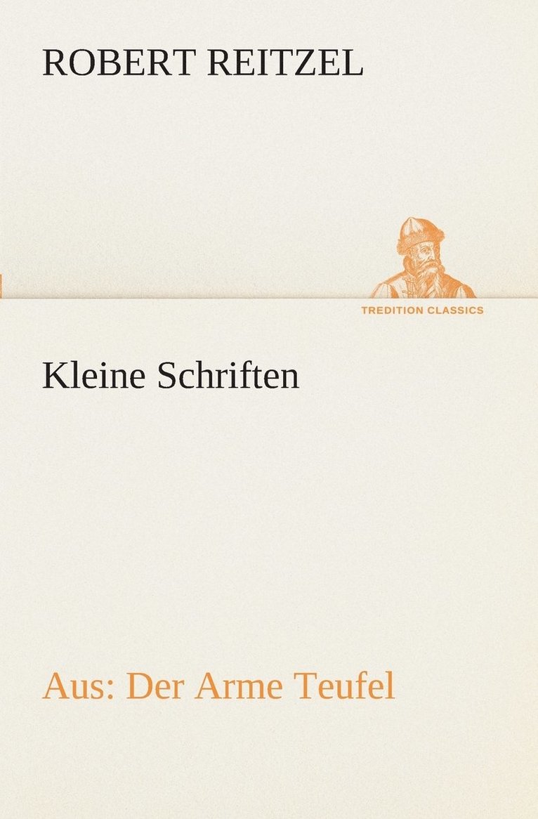 Kleine Schriften 1