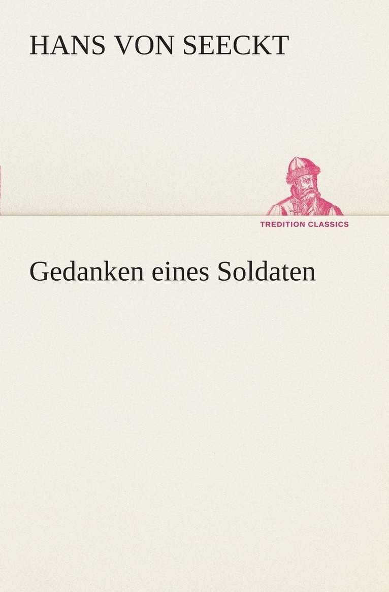 Gedanken eines Soldaten 1