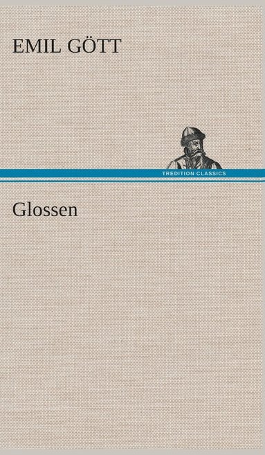 bokomslag Glossen