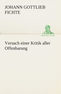 bokomslag Versuch einer Kritik aller Offenbarung