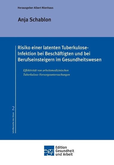 bokomslag Risiko einer latenten Tuberkulose-Infektion bei Beschäftigten und Berufseinsteigern im Gesundheitswesen