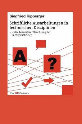 Siegfried Ripperger - Schriftliche Ausarbeitungen in technischen Disziplinen, Inbunden