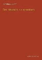 bokomslag Der Wunsch zu schreiben