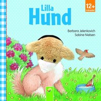 bokomslag Lilla hund : bok med fingerdocka i tyg