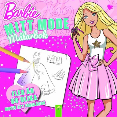 bokomslag Barbie mitt mode - målarbok