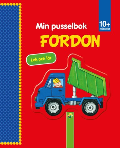 bokomslag Min pusselbok fordon