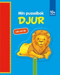 bokomslag Min pusselbok djur