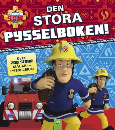 bokomslag Brandman Sam. Den stora pysselboken