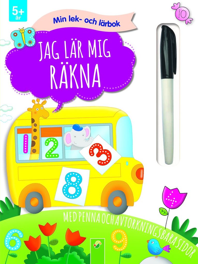 Jag lär mig räkna : Min lek- och lärbok