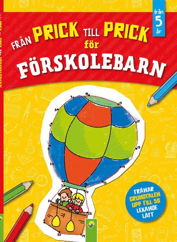 Från prick till prick för förskolebarn, Häftad