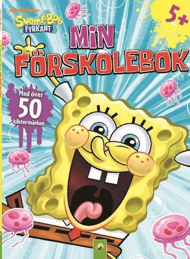 bokomslag Svampbob min förskolebok 2 : med klistermärken