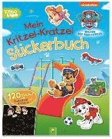 PAW Patrol Mein Kritzel-Kratzel Stickerbuch mit Bambus-Stick 1