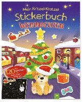 Mein Kritzel-Kratzel-Stickerbuch Weihnachten mit Bambus-Stick, Häftad