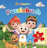 CoComelon Puzzlebuch. Mit 4 Puzzles zu je 12 Teilen 1