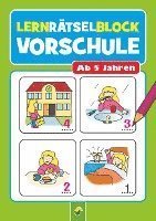 bokomslag Lernrätselblock Vorschule | Für Kinder ab 5 Jahren