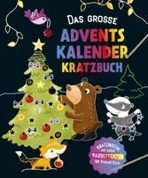 Das große Adventskalender Kritzel-Kratzel Buch, Häftad