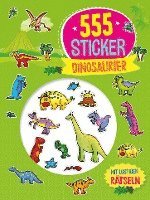 bokomslag 555 Sticker Dinosaurier