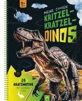 bokomslag Meine coolen Kritzel-Kratzel-Dinos
