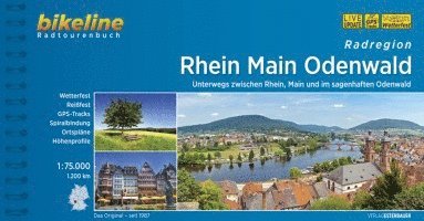 bokomslag Rhein Main Odenwald Radtourenbuch