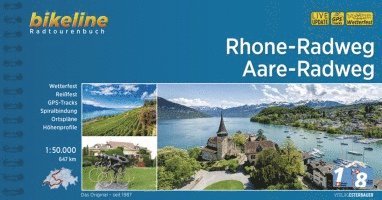 bokomslag Rhone-Radweg - Aare-Radweg