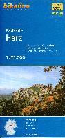 bokomslag Harz cycle map