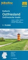 bokomslag Ostfriesland cycle map