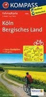 bokomslag KOMPASS Fahrradkarte 3056 Köln - Bergisches Land 1:70.000