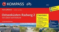 bokomslag KOMPASS Fahrradführer Ostseeküsten-Radweg 2, von Lübeck nach Stralsund