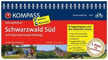 bokomslag Schwarzwald Süd mit Südschwarzwald Radweg