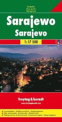 bokomslag Sarajevo Map 1:17.500