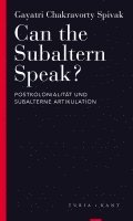 bokomslag Can the Subaltern Speak?