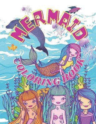 bokomslag Mermaid Coloring Book