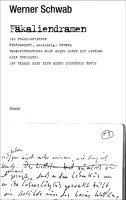 Werner Schwab - Fäkaliendramen, Inbunden