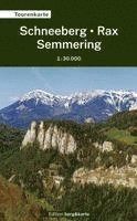 bokomslag TopoMap Schneeberg-Rax-Semmering